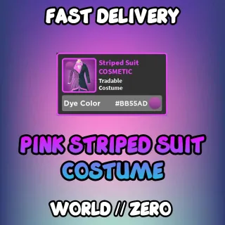 Limited | Pink Striped Suit