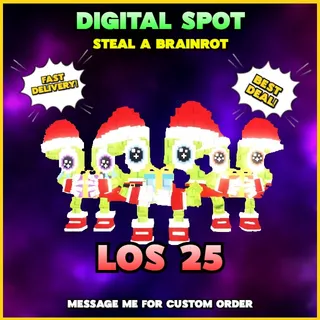 Los 25 | STEAL A BRAINROT