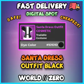 SANTA DRESS OUTFIT