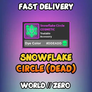 Snowflake Circle