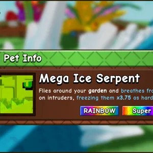 MEGA RAINBOW ICE SERPENT