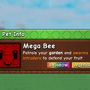 MEGA RAINBOW BEE
