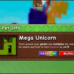 MEGA RAINBOW UNICORN