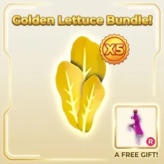5X Golden lettuce