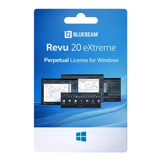 Bluebeam revu eXtreme 20 perpetual License