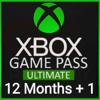Xbox Game Pass Ultimate 12 Months + 1