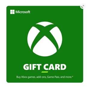 Xbox digital card