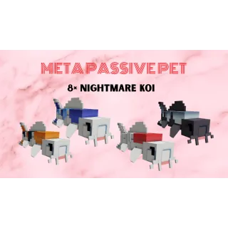 🎉 OP EGG HATCHING PET BUNDLE Selling: 8× Nightmare Koi Max Age!!