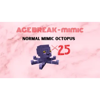 🎉 AGEBREAK BUNDLE Selling: 25× Normal Mimic Octopus — Fast Track to 15-Sec Cooldown!