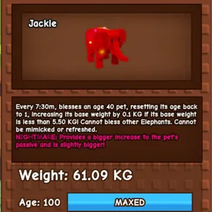 HUGE RAINBOW HATCH NIGHTMARE ELEPHANT 60KG 