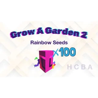 GROW A GARDEN 2 : 100x RAINBOW SEEDS!