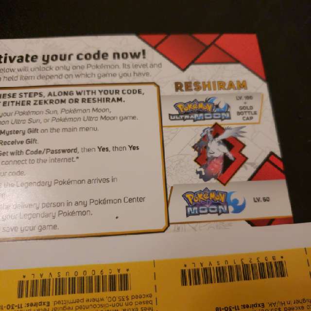 Pokemon Ultra Sun Mystery Gift Codes 2020