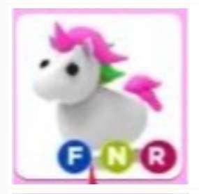 Pet Adopt Me Fnr Unicorn In Game Items Gameflip