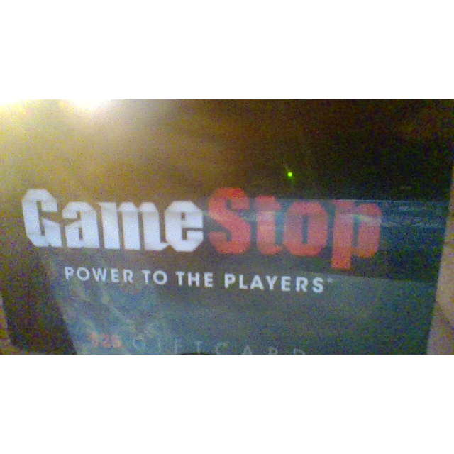Gamestop Gift Card Only 5 Dollars Inside The Card