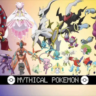 Pokemon | Shiny Mythical Set 1-7