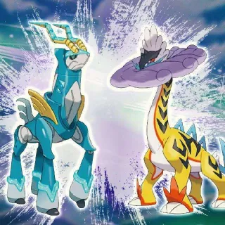 Pokemon | Iron Crown & Raging Bolt