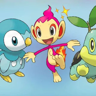 Pokemon | Shiny Sinnoh Starters