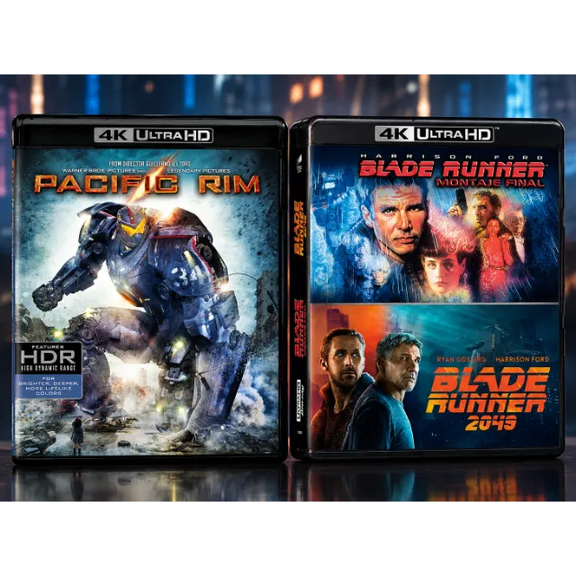 Game Ma *PROMO* Pacific Rim and Blade Runner Duology Collection 4K MA -C04/817/ ...