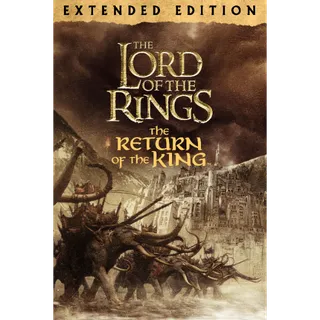 *PROMO* The Lord of the Rings: The Return of the King (Theatrical And Extended) 4K MA