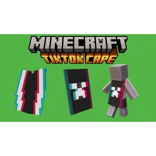 Minecraft TikTok Cape - Official Key