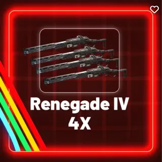4x Renegade IV - Arc Raiders