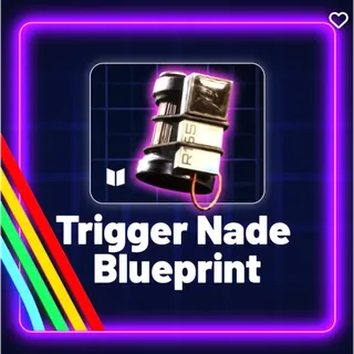 1x Trigger Nade Blueprint - Arc Raiders