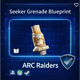 1x Seeker Grenade Blueprint - Arc Raiders