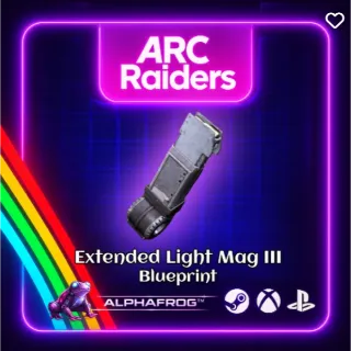  Extended Light Mag 3 Blueprint - Arc Raiders