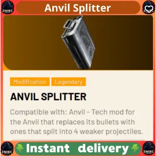 1x Anvil Splitter - Arc Raiders