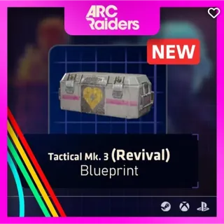 Tactical MK. 3 (Revival) Blueprint - Arc Raiders