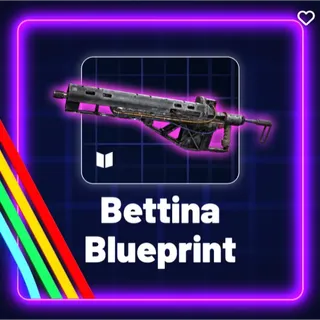 1x Bettina Blueprint - Arc Raiders