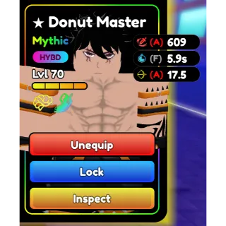 Anime Defenders Evo Donut Master