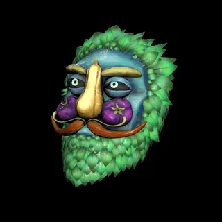 Fasnacht Glowing Veggie Man