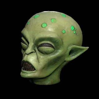 Fasnacht Glowing Alien