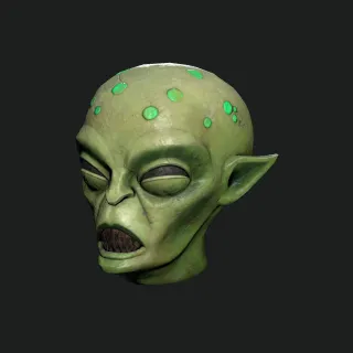 Fasnacht Glowing Alien