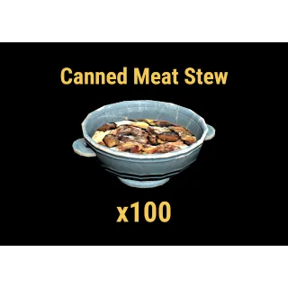 100 Canned Meat Stew