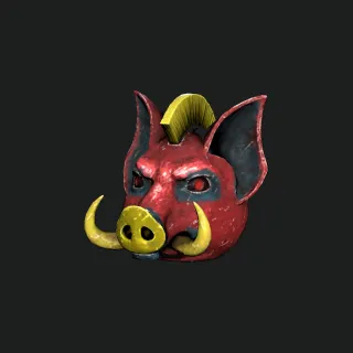 Fasnacht Glowing Pig