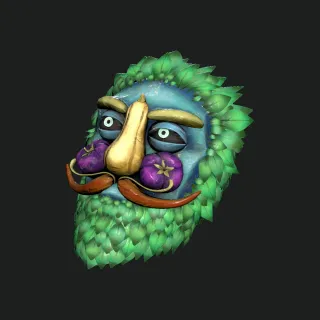 Fasnacht Glowing Veggie Man