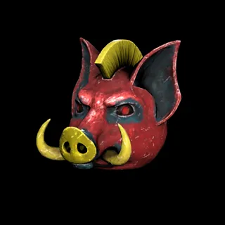 Fasnacht Glowing Pig