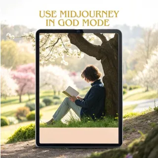 Use Midjourney in "GOD mode" ebook