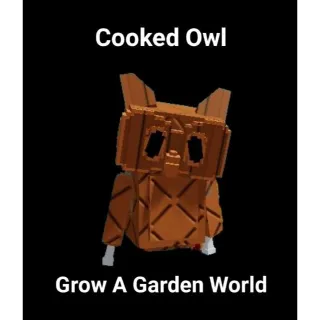 2x Cooked Owl | Grow A Garden