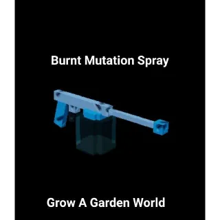 1x Burnt Mutation Spray | Grow A Garden