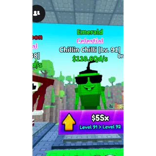 Emerald chillin chilli 110.6Qd/s