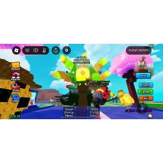 Glacial Lilly neon-gold 