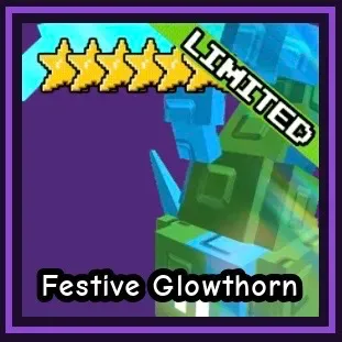 Festive glowthorn - garden tower defense 