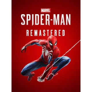 Marvel's Spider-Man Remastered Playstation 5 PS5 spiderman