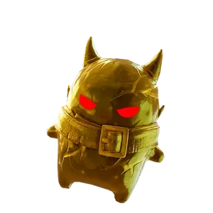 Gold demon sprite