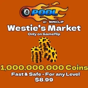 8 Ball Pool┃1,000,000,000 Coins┃Fast & Safe - Cheapest Rate on the market ( For any Level!! )🎱