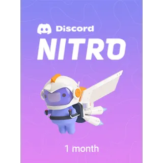 Discord Nitro 1 Month + 2 Server Boosts!  [ Discord Nitro Gift Code ] **INSTANT DELIVERY**