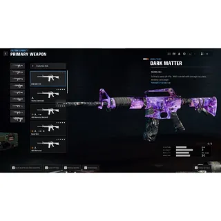 Black ops 6/Warzone Account: Nebula/Abyss/Dark Matter & top 250 camo on all weapons